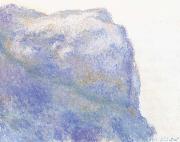 Claude Monet On the Cliff at Le Petit Ailly oil painting artist